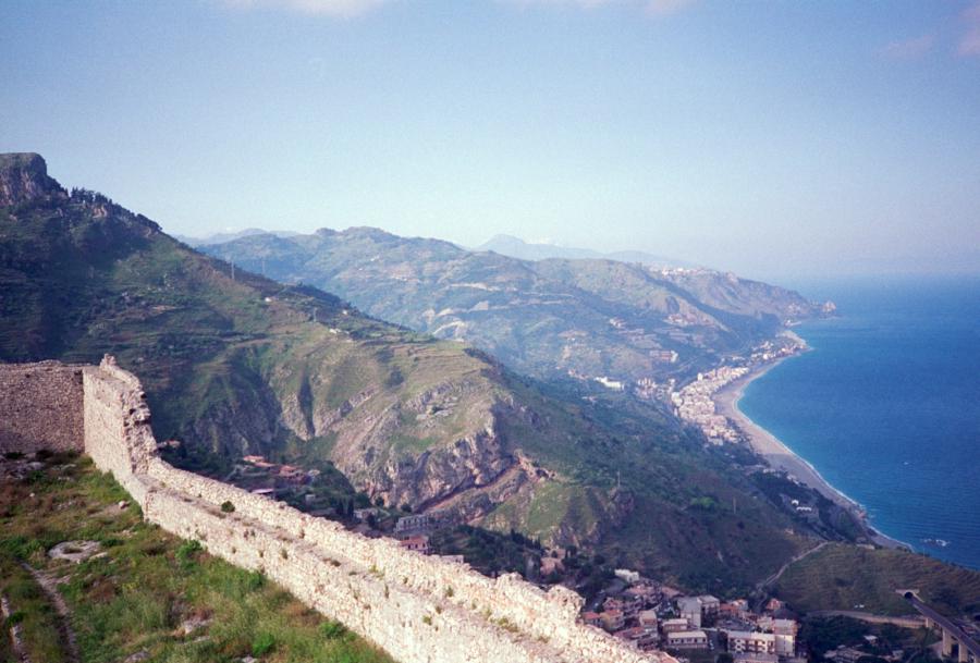 Taormina - Calstelmola, Sizilien, Italien 1994