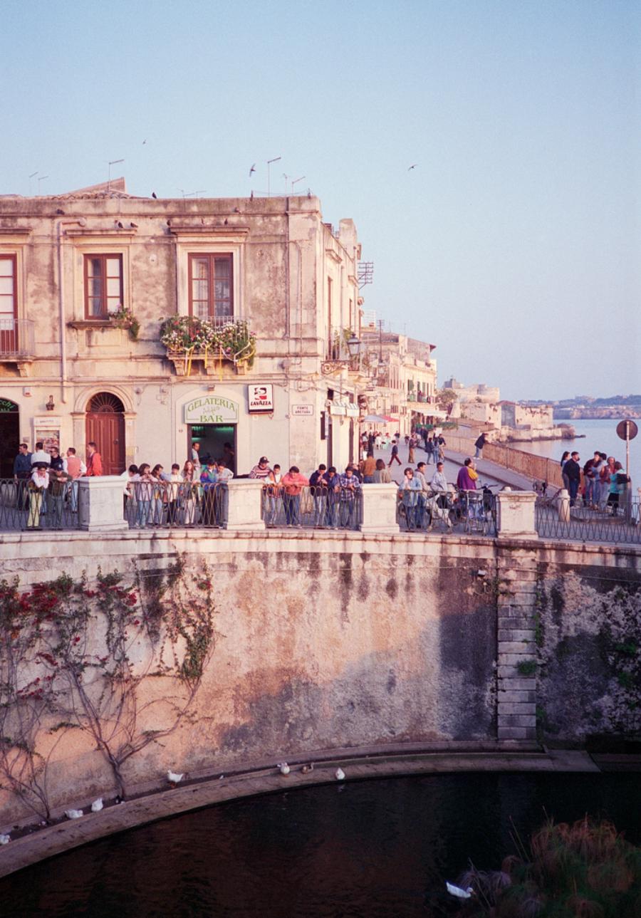 Fonte Aretusa, Syrakus, Sizilien, Italien 1994