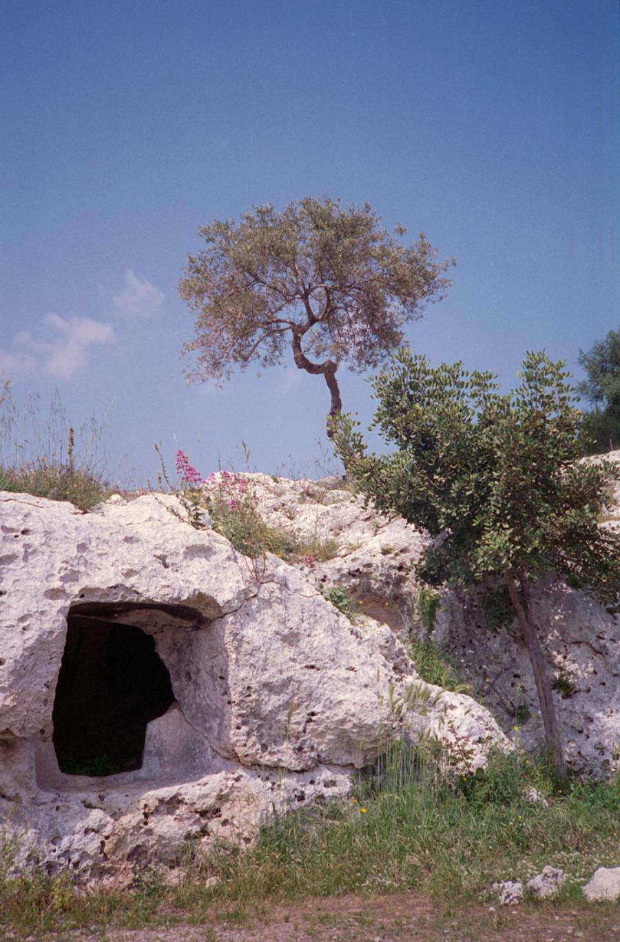 Nekropole Pantalica, Ferla, Sizilien, Italien 1994