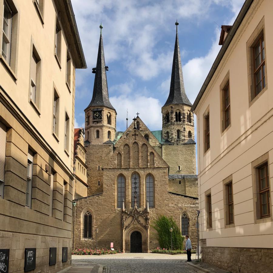 Blick auf den Merseburger Dom