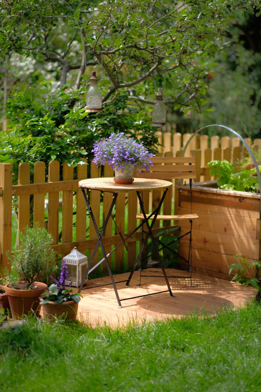 Unsere kleine Sonnenterasse