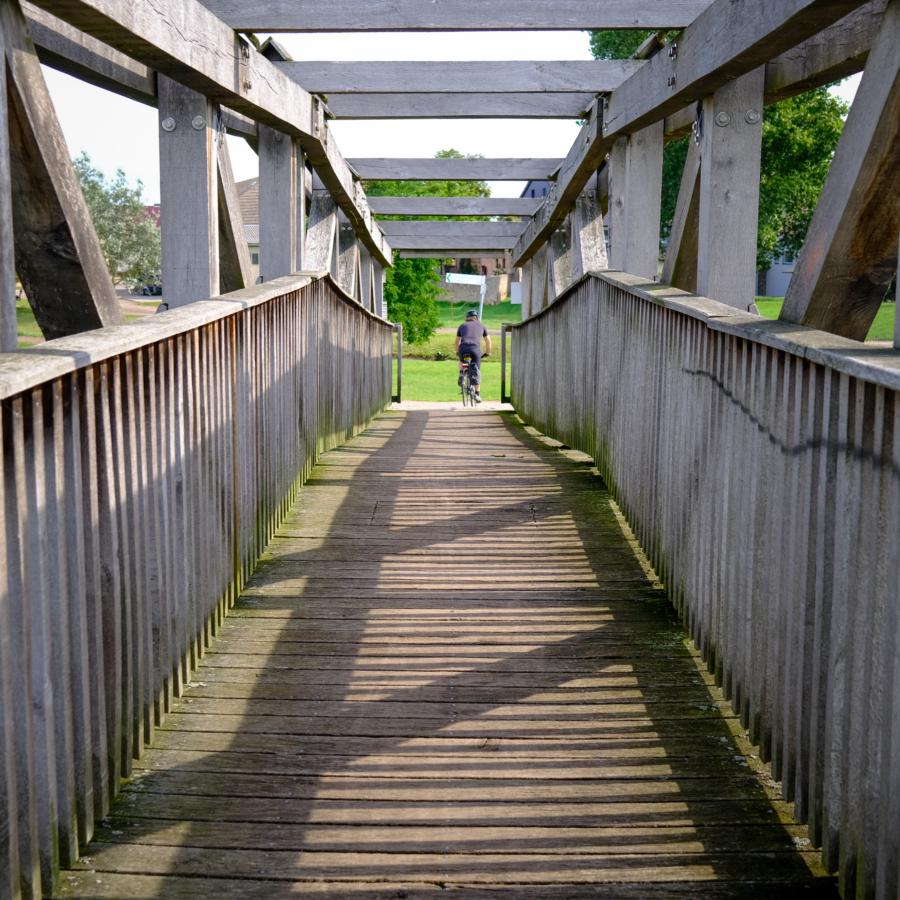 Brücke über die Unstrut / kleine Wipper bei Schönleben