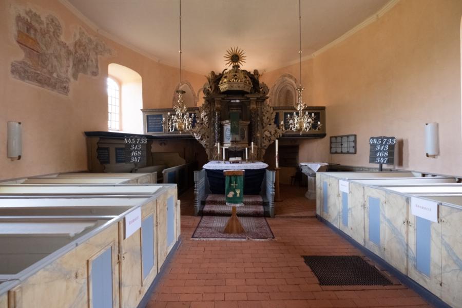 Altar der Kirche Bötzow