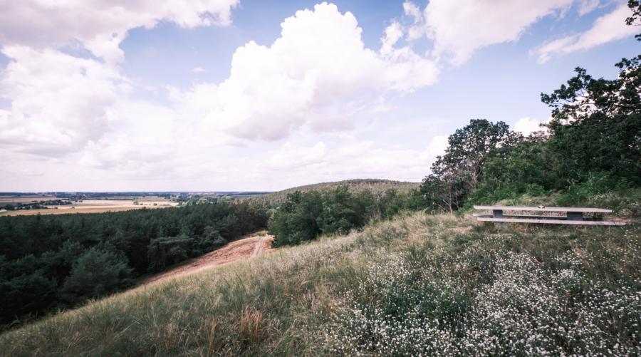 Aussichtspunkt mit Blick gen Westen