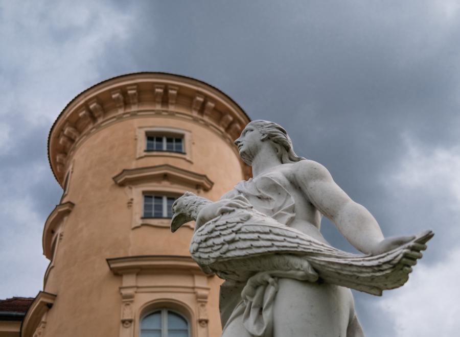 Statue im Schlosspark Rheinsberg