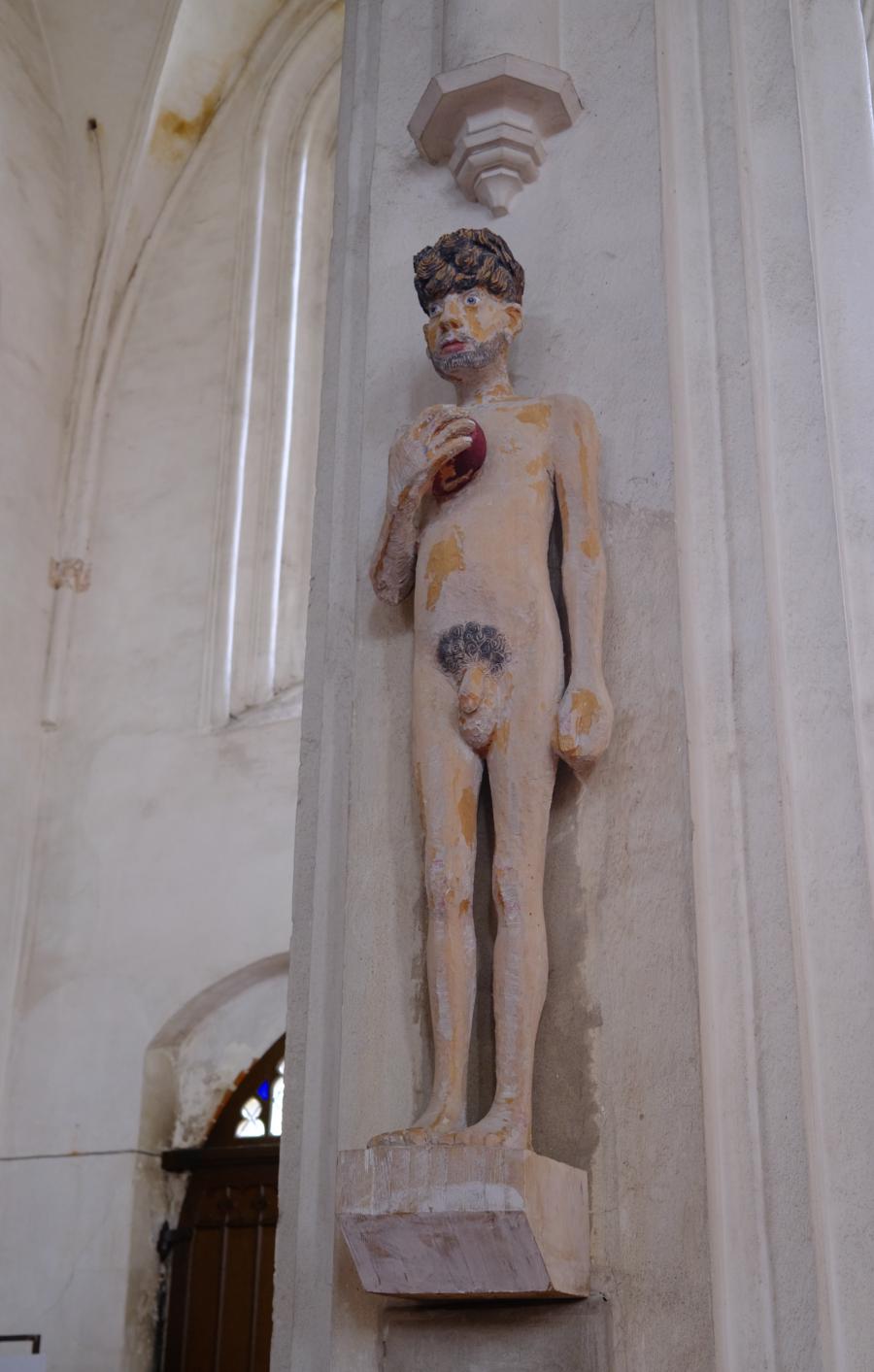 Darstellung von Adam in Marienkirche Wittstock