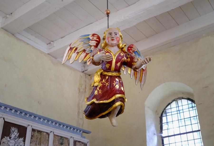 Renaissance-Engel in der Kirche von Königsberg