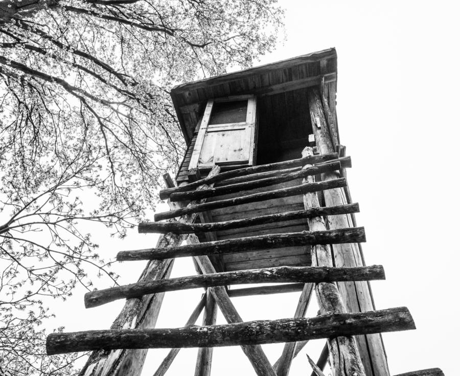 Hochsitz in der Nähe von Engelsfelde