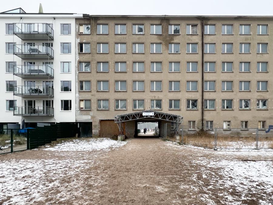 Prora Durchgang zum Strand