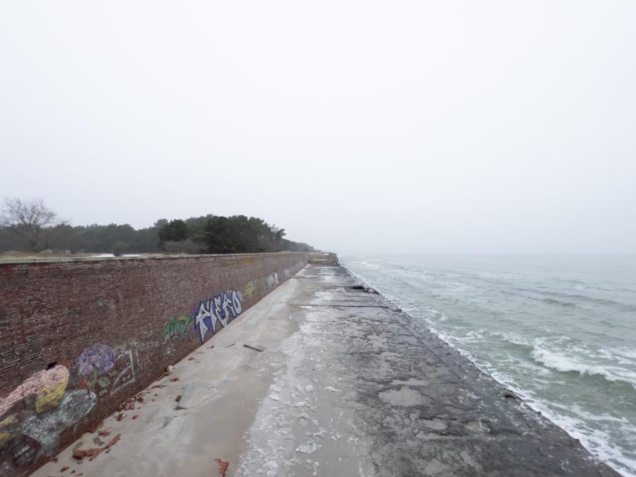 Prora - gigantische Bootsanlegerstelle