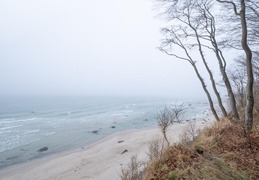 Blick auf die Küste