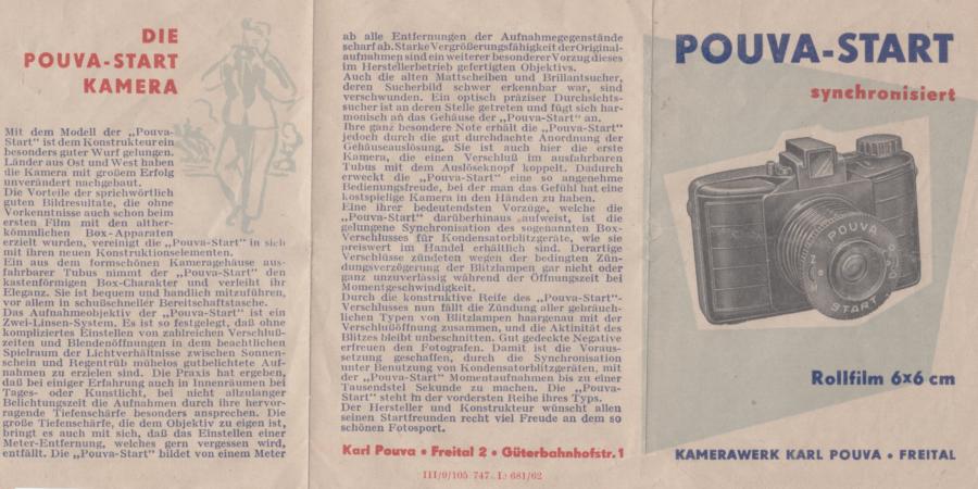 Bedienungsanleitung Pouva Start (Seite 1)