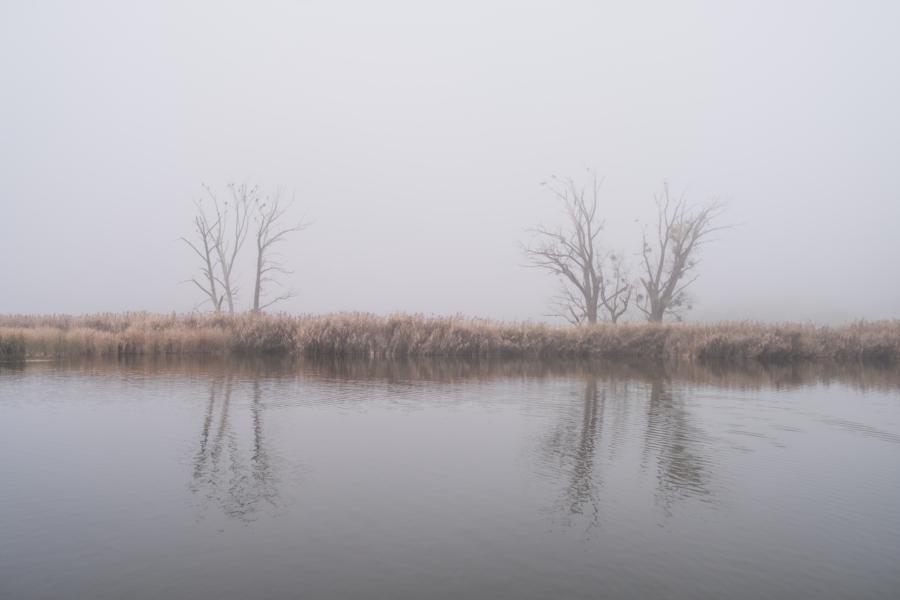 Am Wasserzugang von Altwarp 