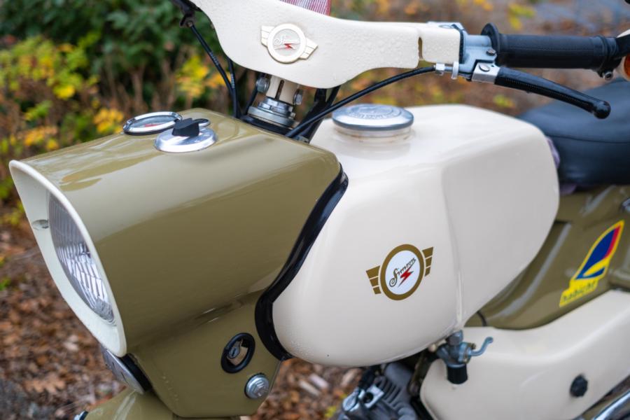 Schön flottgemacht: Simson Motorrad