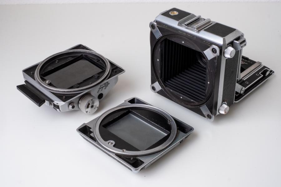 Linhof 6x9, Rückteil abgenommen