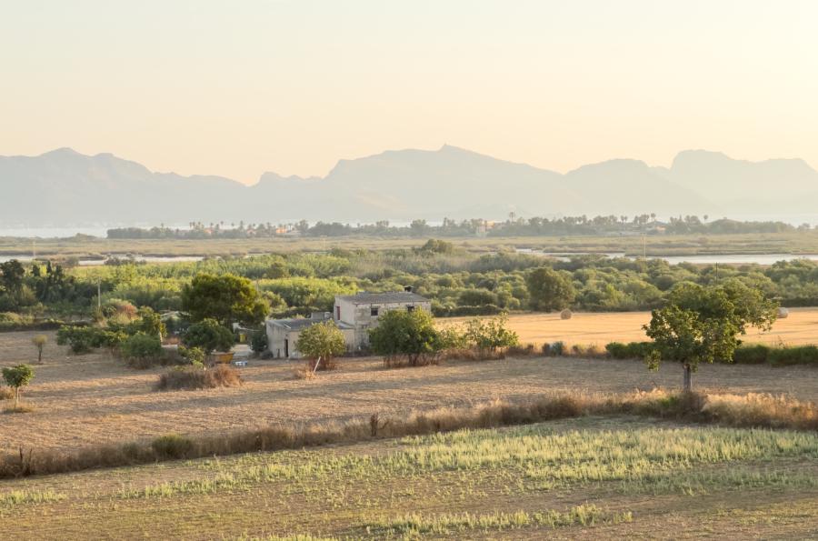 Blick von der Finca nach Formentor