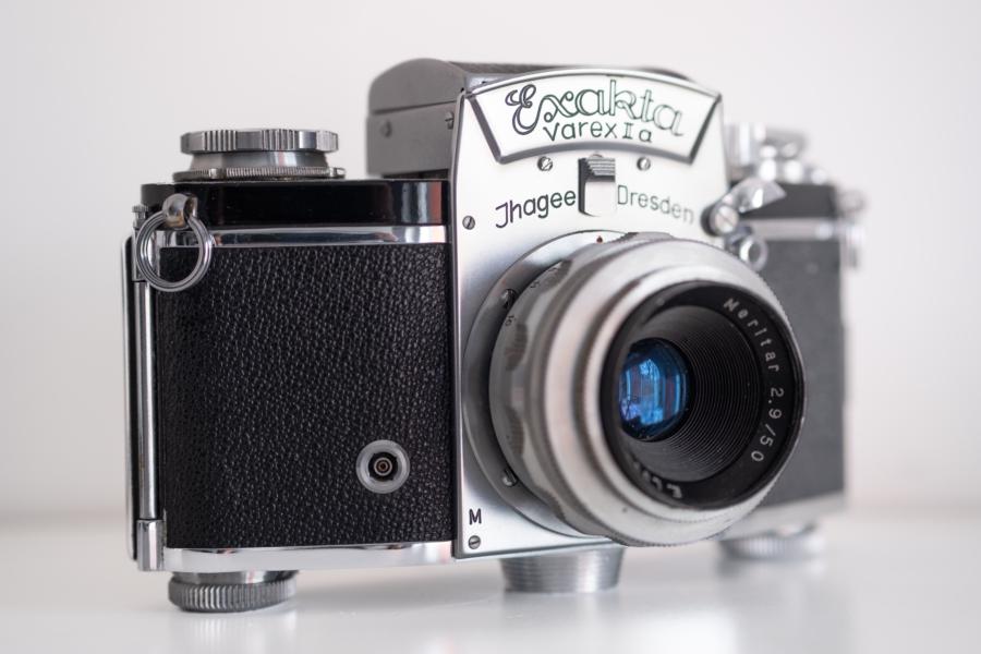 Meritar 2.9 50mm an analoger Exakata Varex IIa