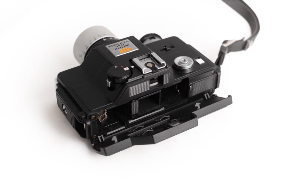 Minolta 110 SLR Rückseite