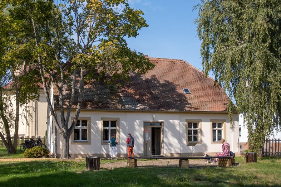 Die alte Schule von Reckahn, heute das Schulmuseum