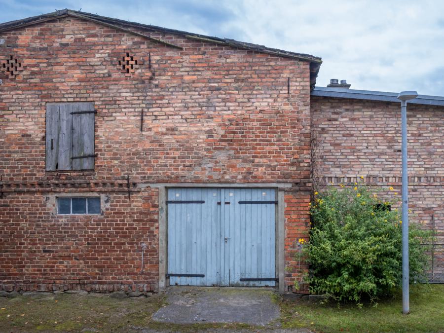 Backsteinscheune in Löwitz