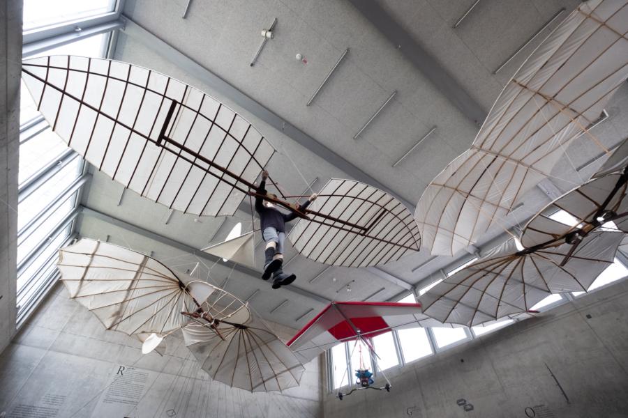 Halsbrecherisch - die Flugapparate von Lilienthal im Museum Stölln