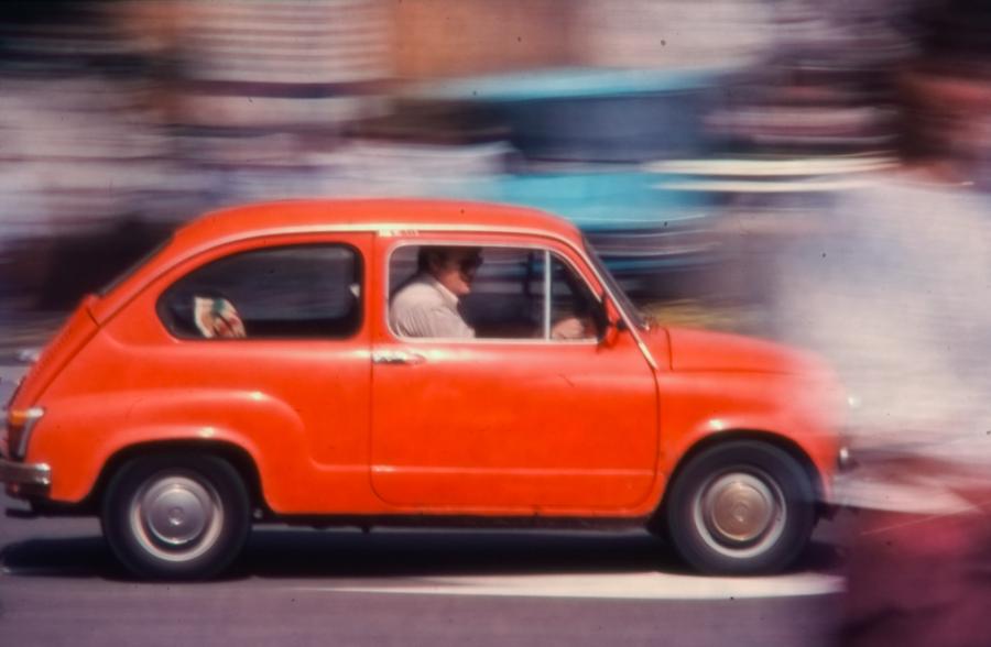 Fiat 500 in Rom