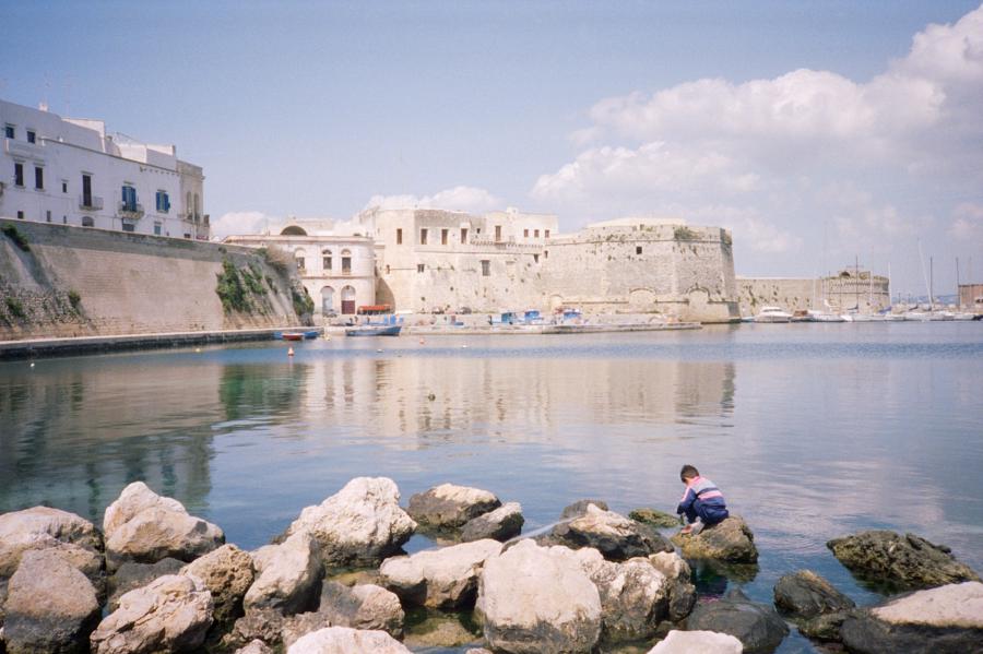 Küstenstadt in Sizilien