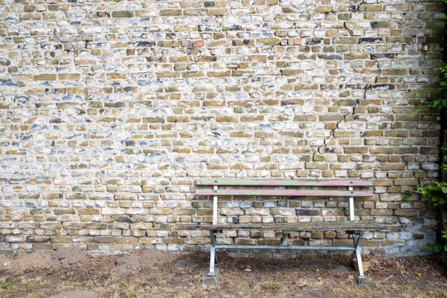 Backsteinmauer in Ketzür