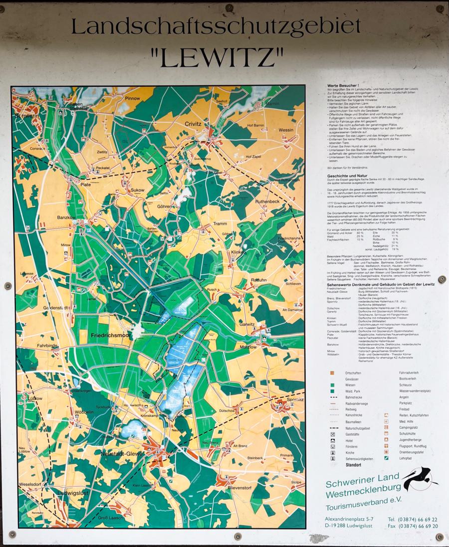 Karte Lewitz