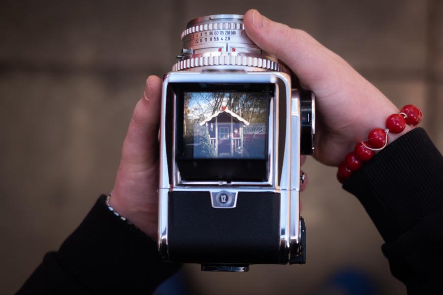 Handhabung der Hasselblad 500cm