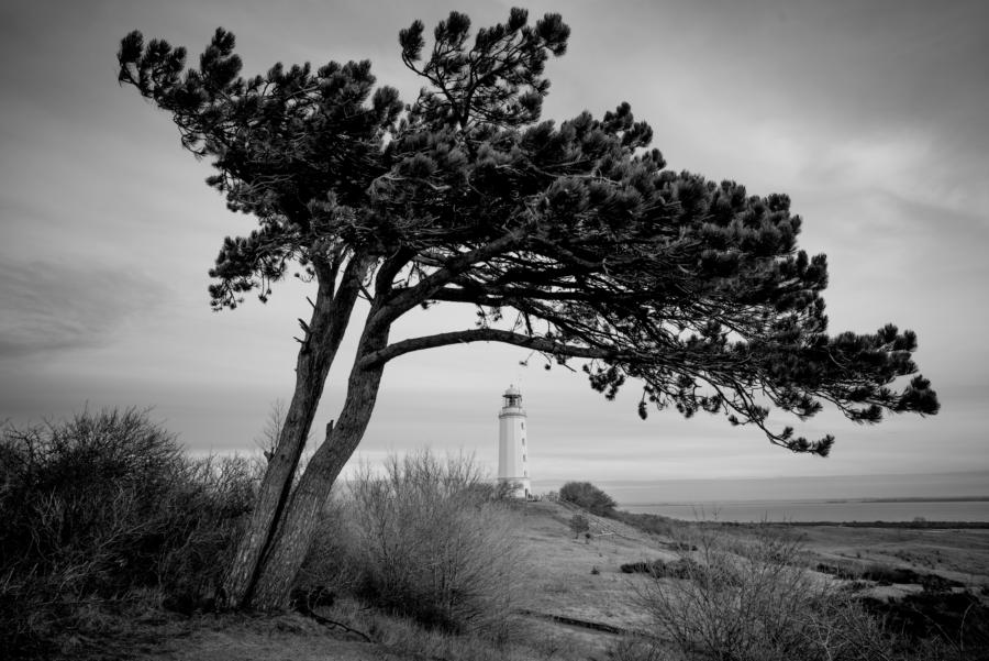 Das Leuchtfeuer in Kloster / Hiddensee