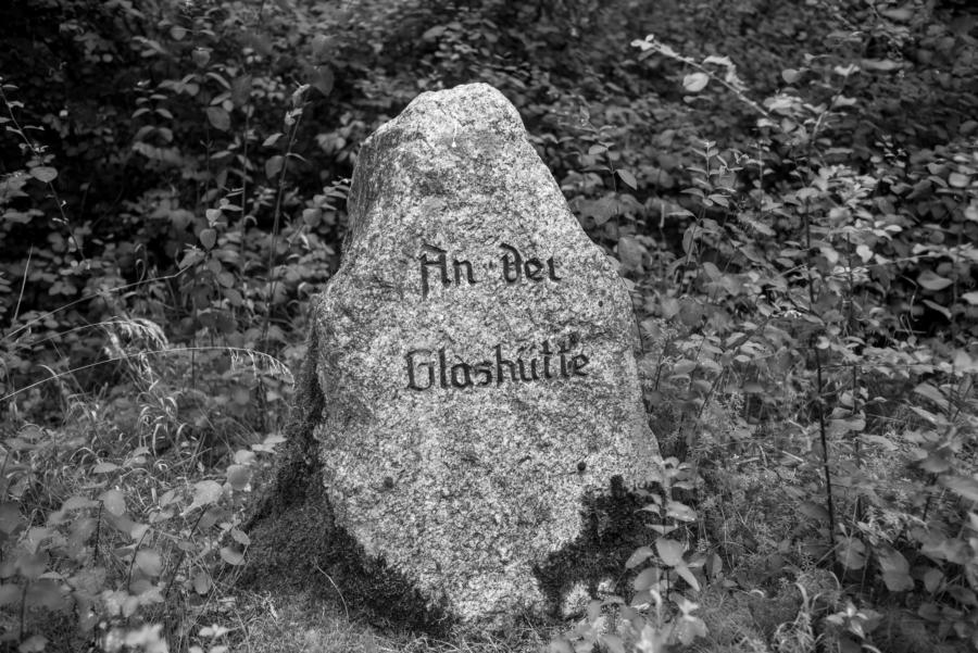 Markierung 'An der Glashütte'