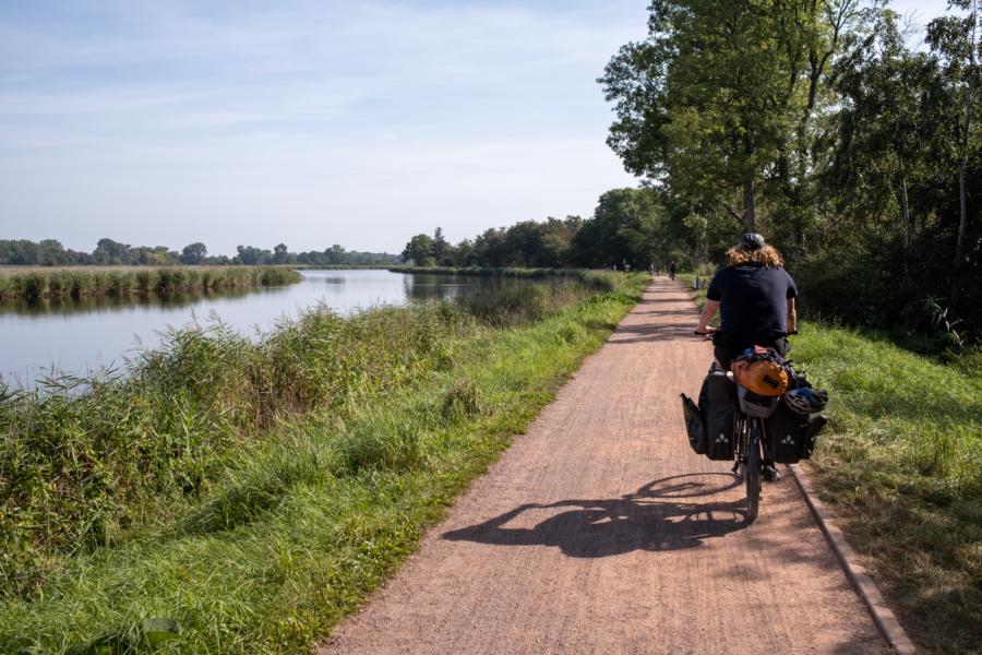 Der Treidelweg von Greifswald
