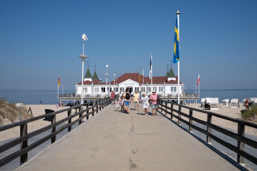 Die Seebrücke von Ahlbeck