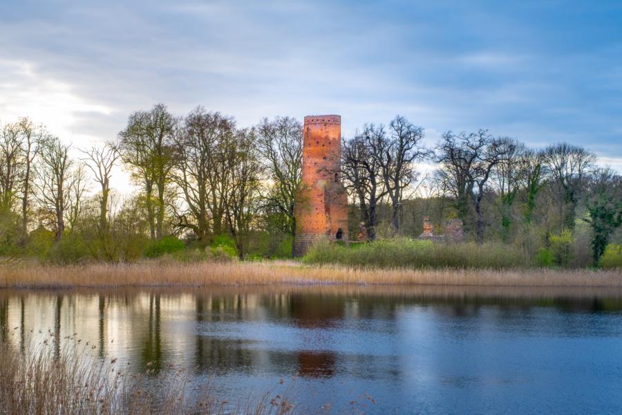 Blick auf die Ruine der Blankenburg