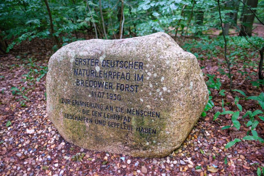 Gedenkstein Bredower Forst