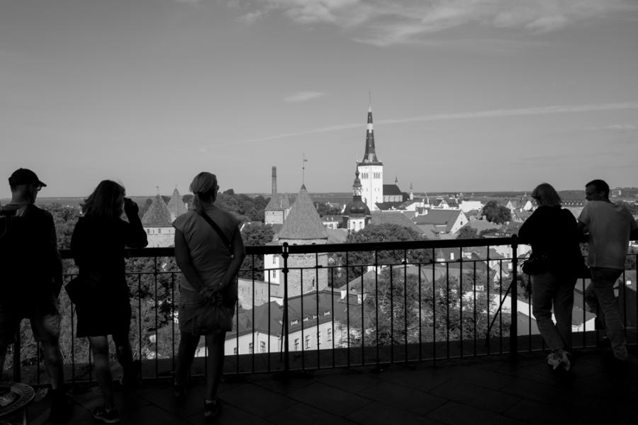 Blick auf Tallinn von Kohtuotsa 