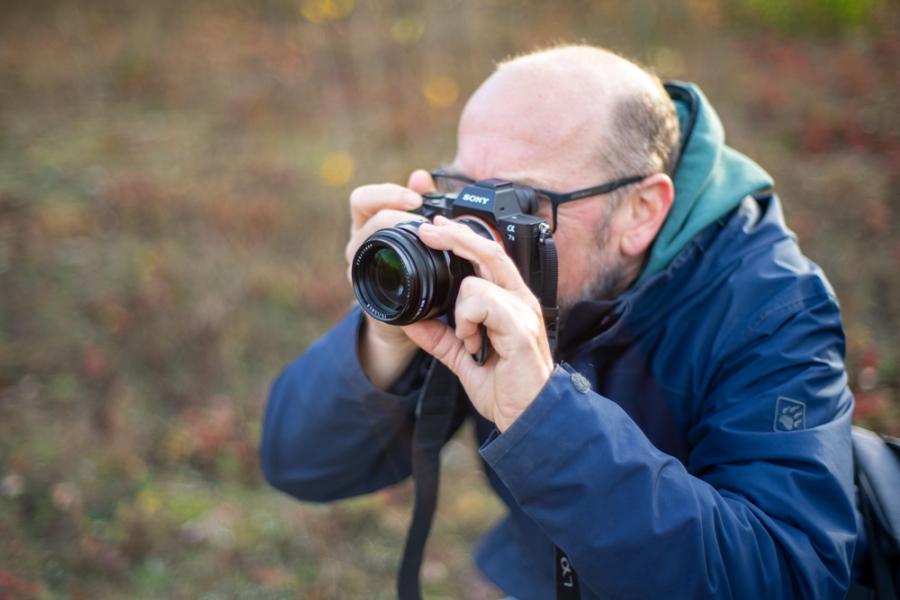 Ein dicker Eumel vor der Nase: das TTArtisan 75mm 1.5 an der Sony