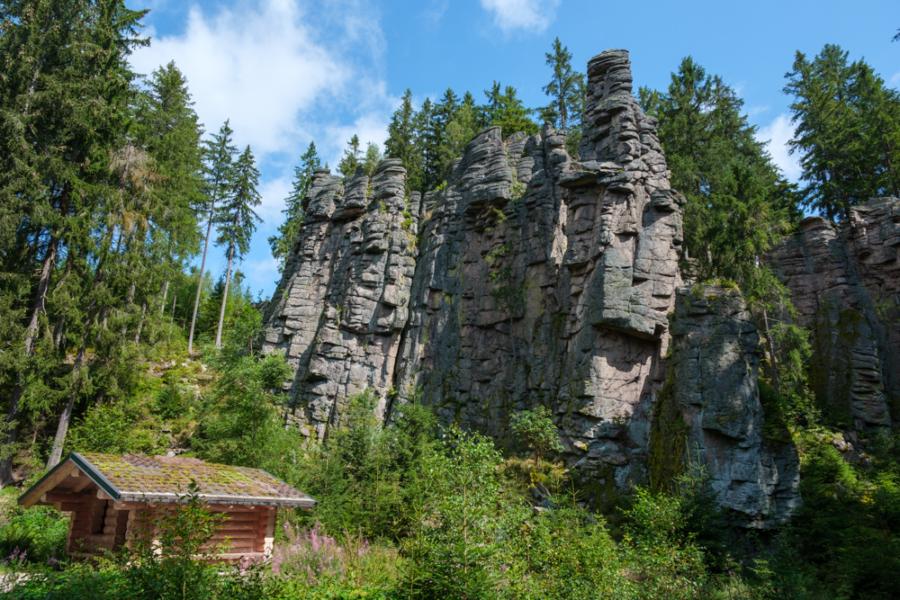 Die Feufelssteine im Steinbachtal