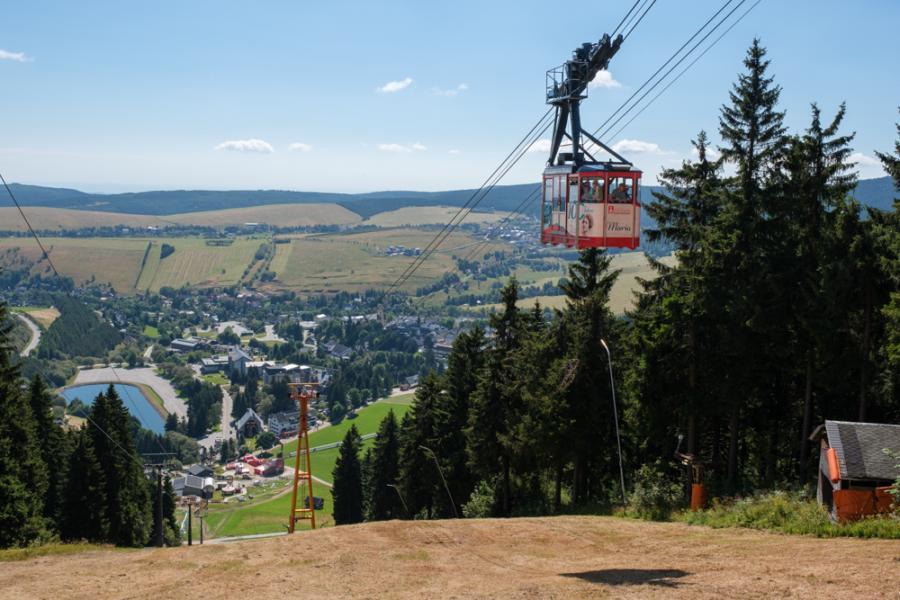 Blick nach Oberwiesenthal