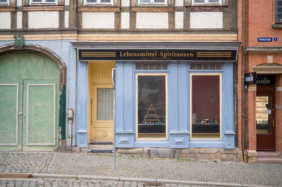 Alte Hausfassade in Blankenburg