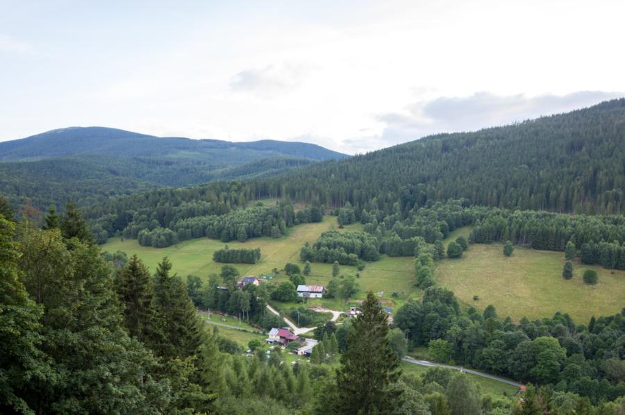 Blick ins Kamienica-Tal