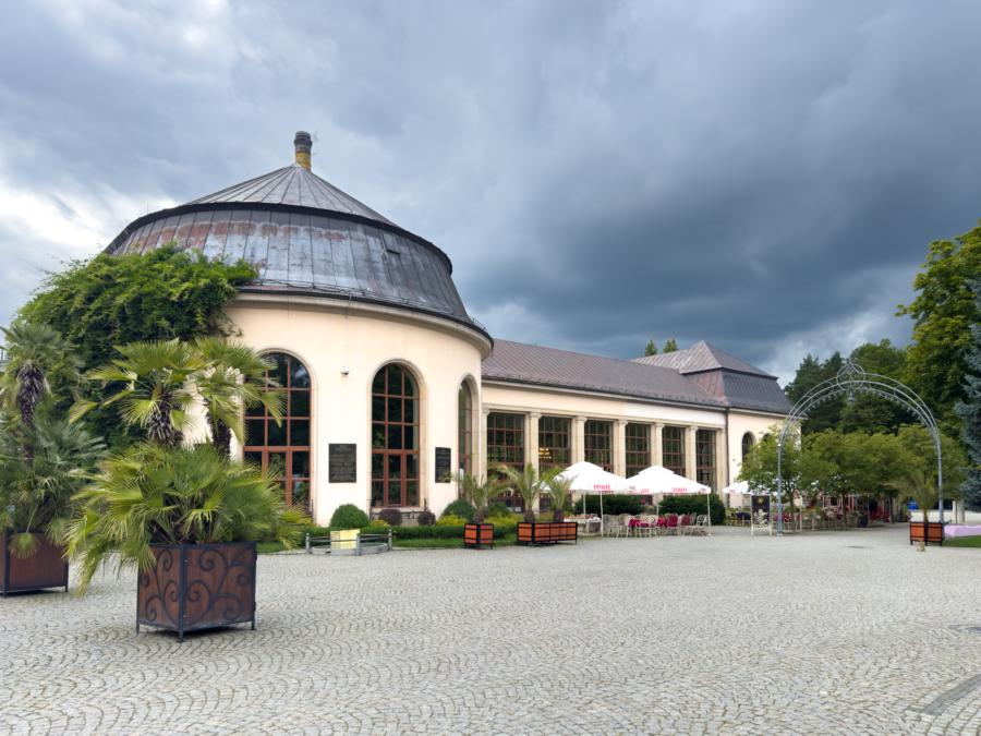 Die Wandelhalle in Kudowa