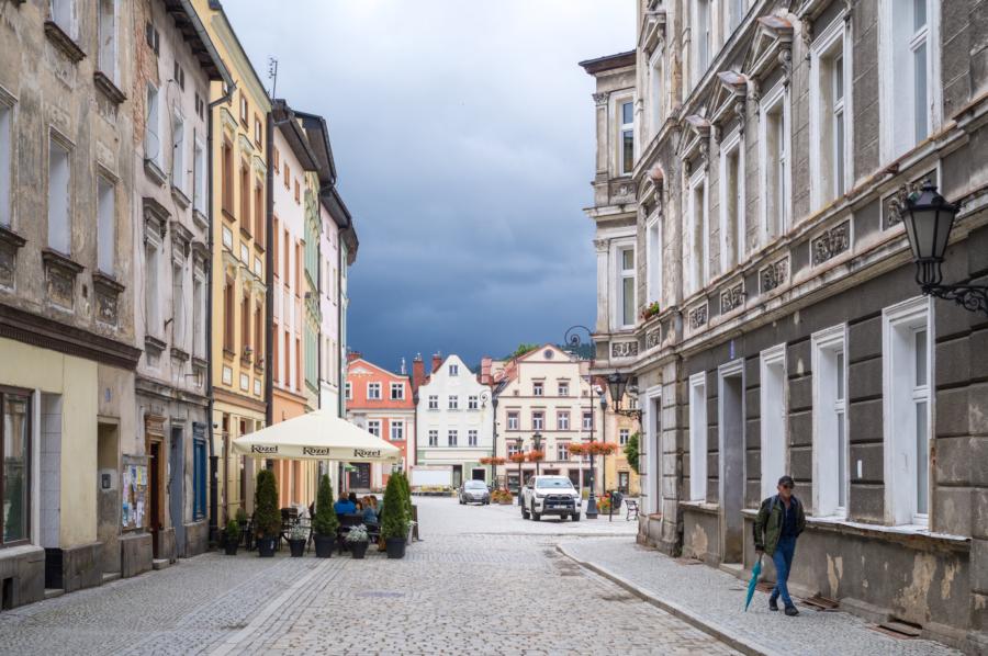 Blick auf den Rathausplatz