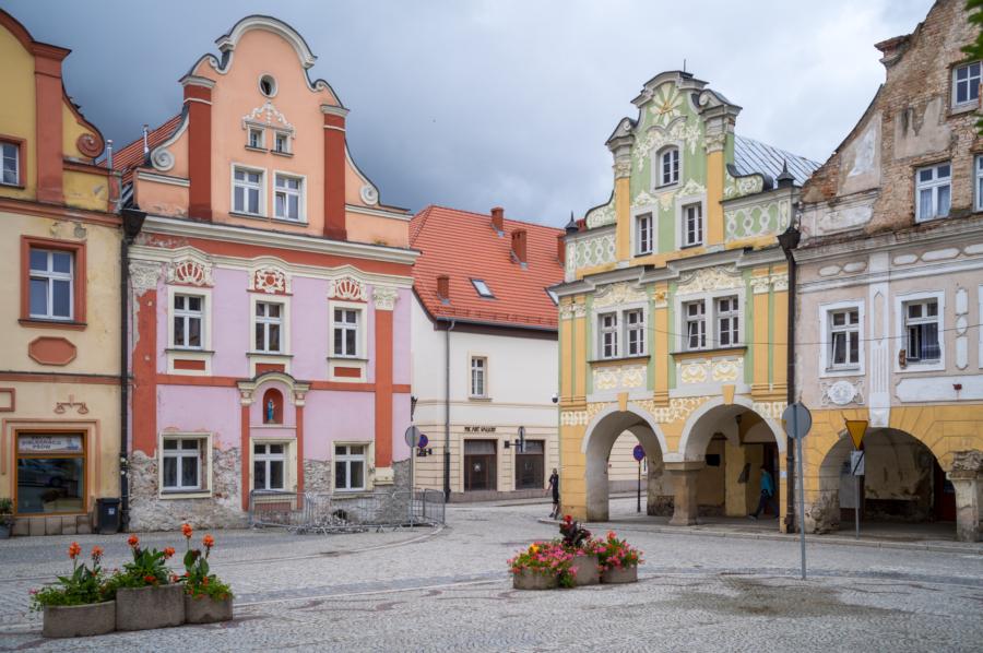 Bürgerhäuser in Lądek-Zdrój