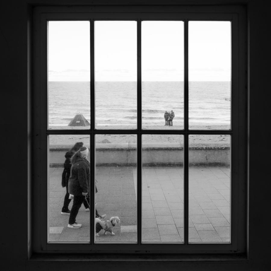 Blick aus der Konzerthalle Kühlungsborn